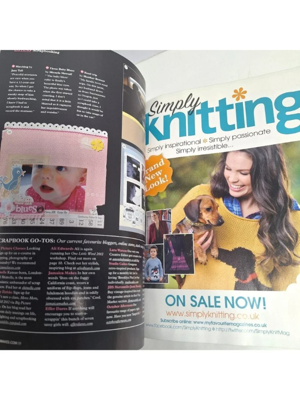 Mollie Makes UK Magazine 2011 Issue 9 Book Journal Covers Embroidery No Kit